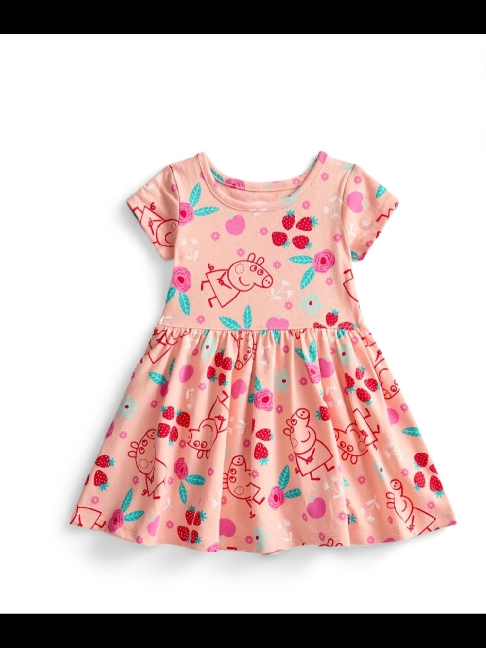 Peppa Pig Strawberry Print Dress